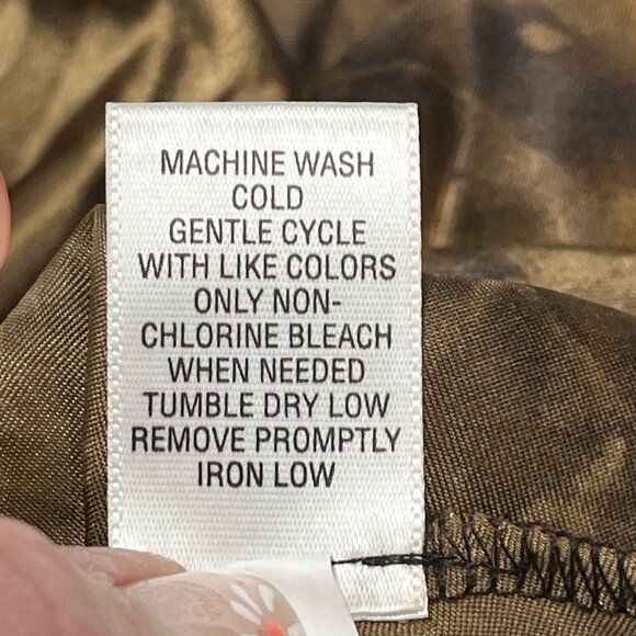 Y2K Xhiliration Top S Brown Satin Babydoll Beaded Fairy‎ Whimsy Hippie Ethereal - Picture 10 of 11